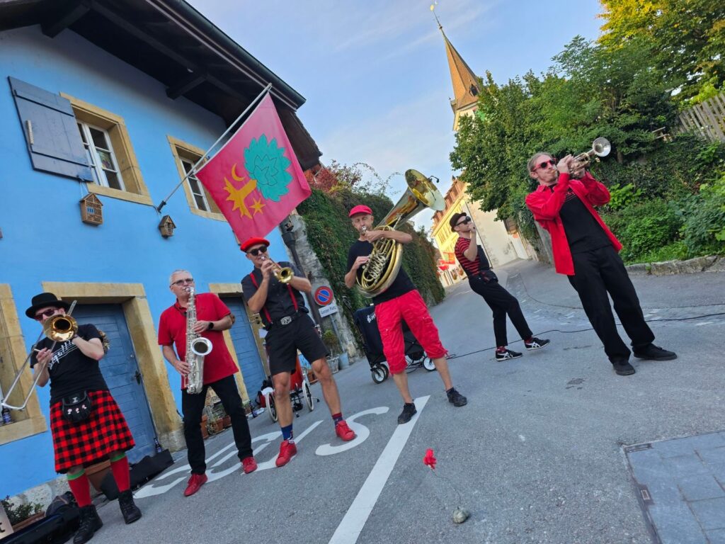 Erster Auftritt des Abends.